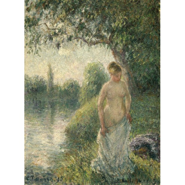 Kąpiel, Camille Pissarro, 1895 (2000el.) - Sklep Art Puzzle